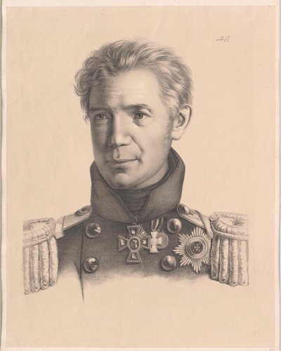 Adam Johann von Krusenstern von Artist Unknown