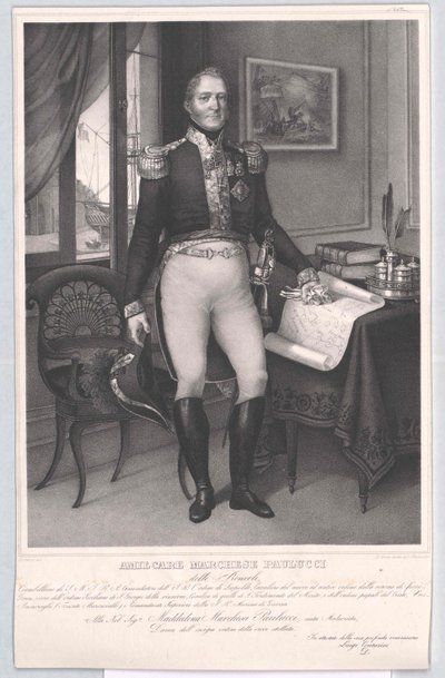 Amilcare Marchese Paulucci delle Roncole von Artist Unknown