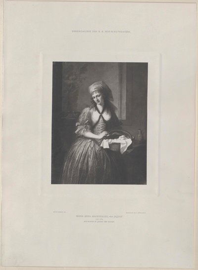 Anna Adamberger-Jaquet von Artist Unknown