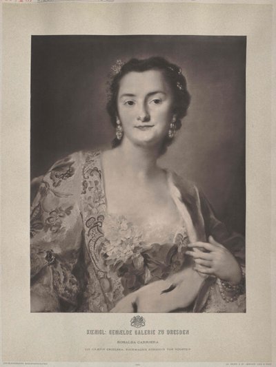 Anna Caroline Gräfin Orzelska von Artist Unknown