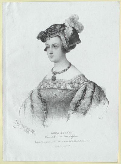 Anne Boleyn von Artist Unknown