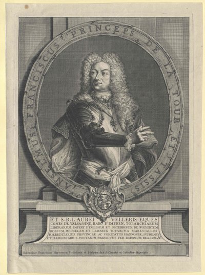 Anselm Franz Graf Thurn und Taxis von Artist Unknown