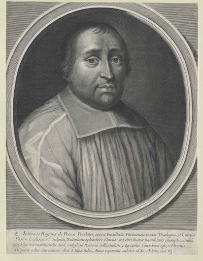 Antoine Raguier de Poussay (Druck) von Artist Unknown