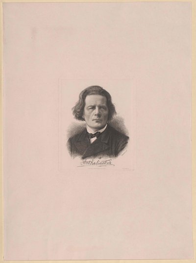 Anton Rubinstein von Artist Unknown