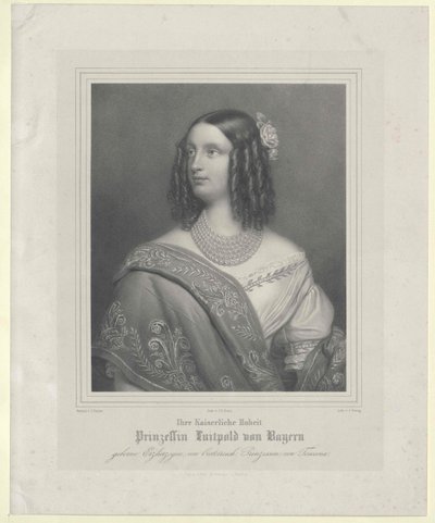 Erzherzogin von Österreich Toskana Auguste von Artist Unknown