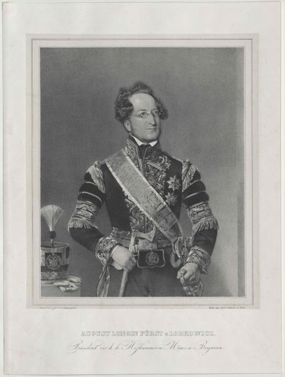 August Graf Lobkowitz von Artist Unknown