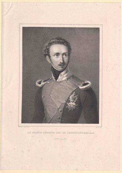 August Herzog von Leuchtenberg von Artist Unknown