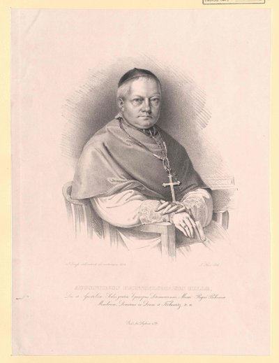 Augustin Bartholomäus Hille von Artist Unknown