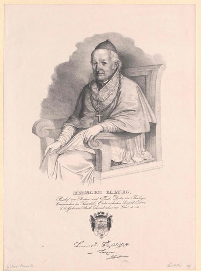 Bernard Galura von Artist Unknown