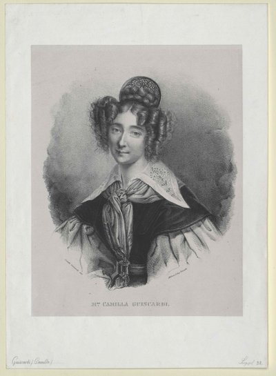 Camilla Guiscardi von Artist Unknown