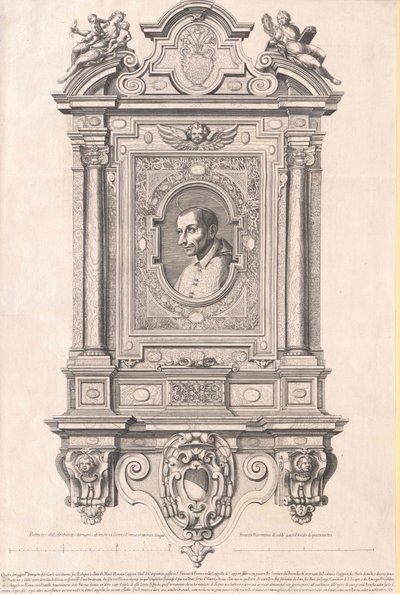 Carlo Borromeo (Druck) von Artist Unknown