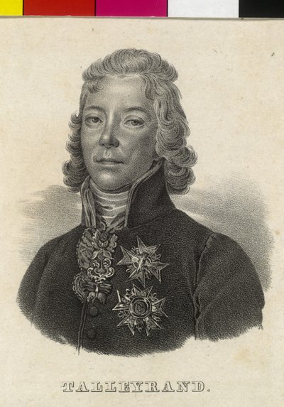 Charles Maurice Herzog Talleyrand-Périgord von Artist Unknown