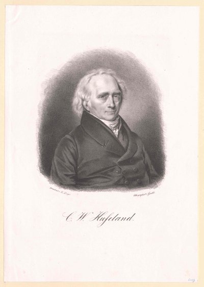 Christoph Wilhelm Hufeland von Artist Unknown