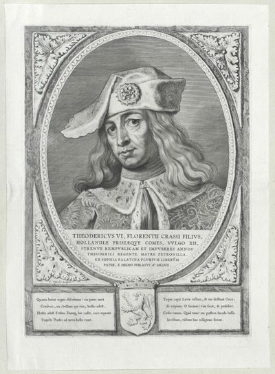 Graf von Holland Dietrich VI von Artist Unknown