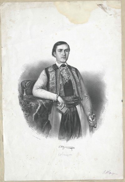 Graf von Montenegro Danilo I von Artist Unknown