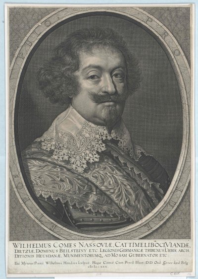 Graf von Nassau-Siegen Wilhelm von Artist Unknown