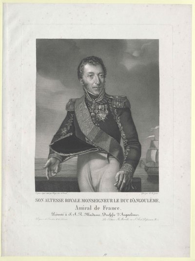 Dauphin von Frankreich Louis Anton von Artist Unknown