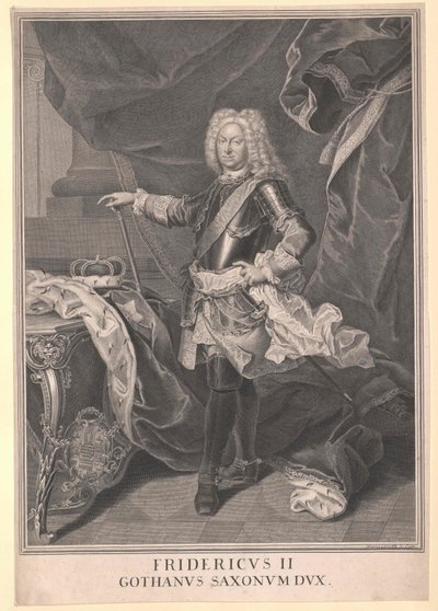 Herzog von Sachsen-Gotha Friedrich II von Artist Unknown