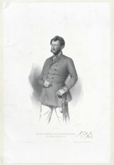 Eduard Graf von Liechtenstein von Artist Unknown