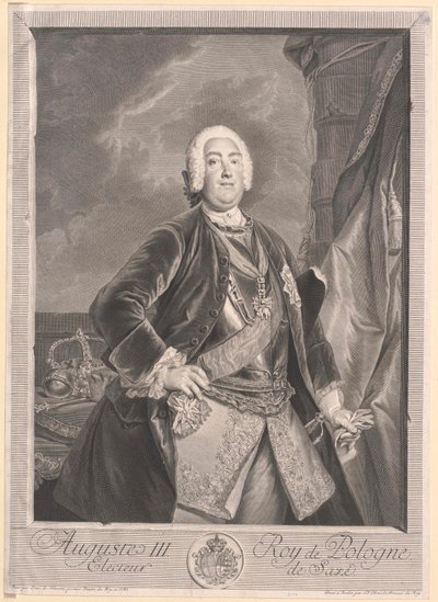 Kurfürst von Sachsen Friedrich August II von Artist Unknown