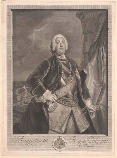 Kurfürst von Sachsen Friedrich August II. von Artist Unknown
