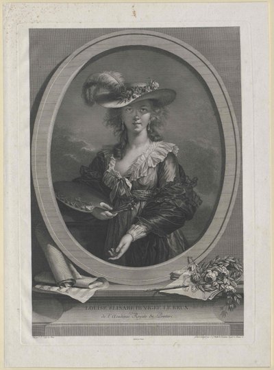 Elisabeth Vigee-Lebrun von Artist Unknown