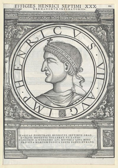 Kaiser Heinrich VII. von Artist Unknown