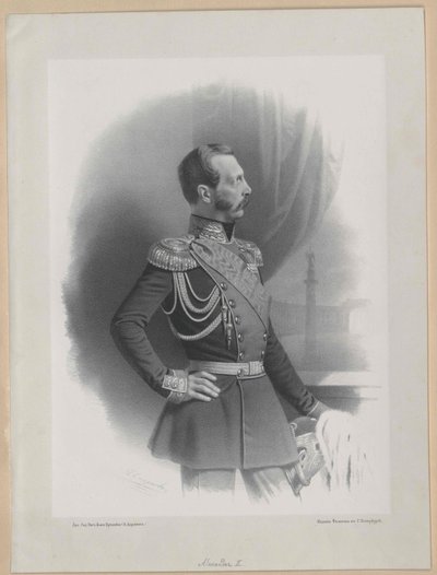 Kaiser von Russland Alexander II von Artist Unknown