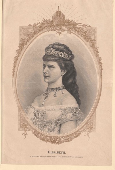 Kaiserin von Österreich Elisabeth von Artist Unknown