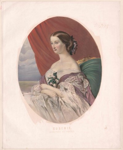 Kaiserin von Frankreich Eugenie von Artist Unknown