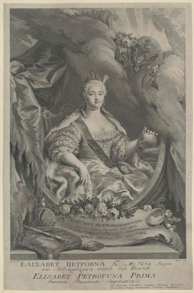 Kaiserin von Russland Elisabeth von Artist Unknown