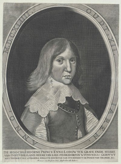 Enno Ludwig Graf Ostfriesland von Artist Unknown