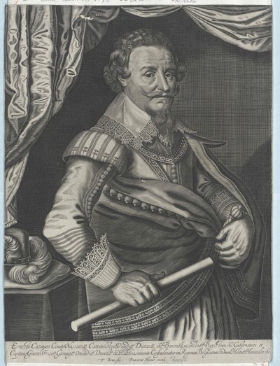 Ernst Casimir Graf von Nassau-Dietz von Artist Unknown