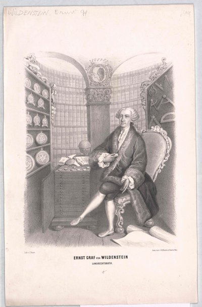 Ernst Heinrich Graf von Wildenstein von Artist Unknown