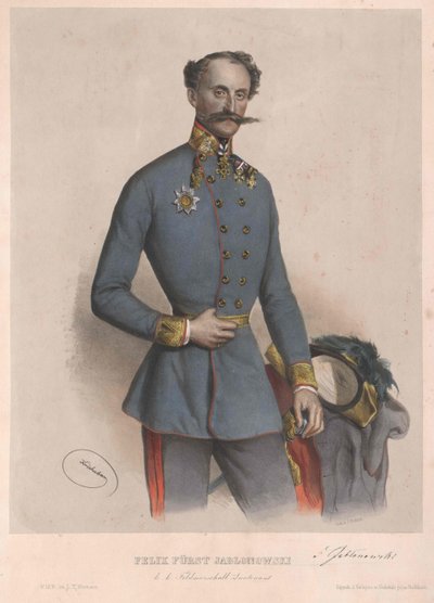 Felix Graf Jablonovsky von Artist Unknown