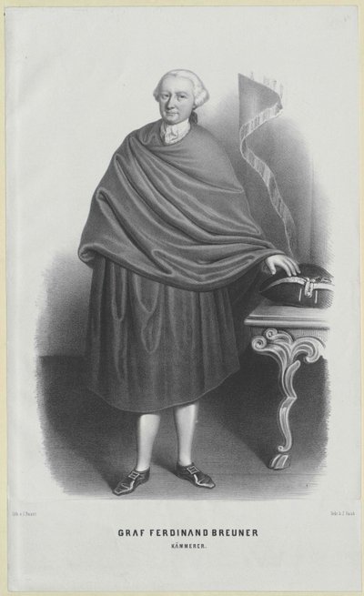 Ferdinand Graf Breunner von Artist Unknown