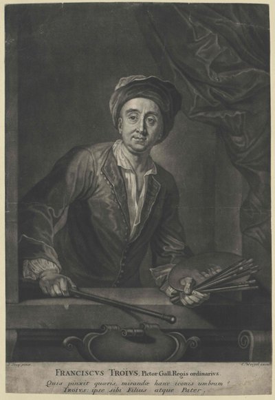 François de Troy von Artist Unknown