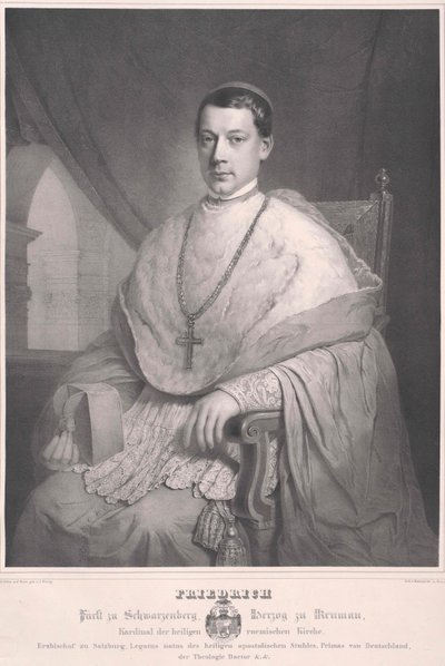 Friedrich Graf Schwarzenberg-Krumau von Artist Unknown