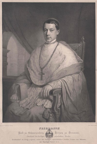 Friedrich Graf Schwarzenberg-Krumau von Artist Unknown