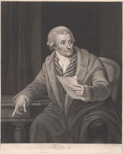 Friedrich Gottlieb Klopstock von Artist Unknown