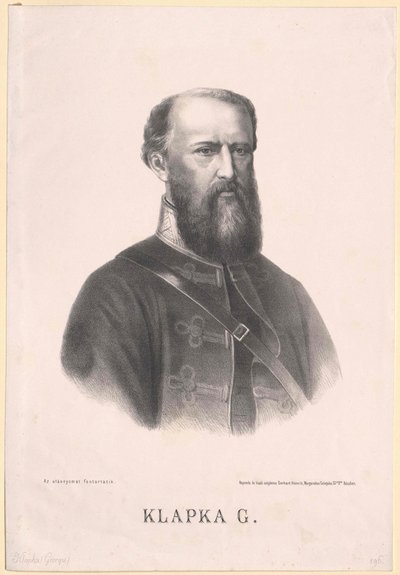 Georg Klapka von Artist Unknown
