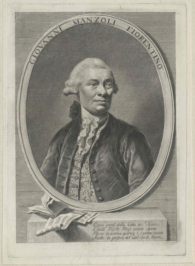 Giovanni Manzuoli (Druck) von Artist Unknown