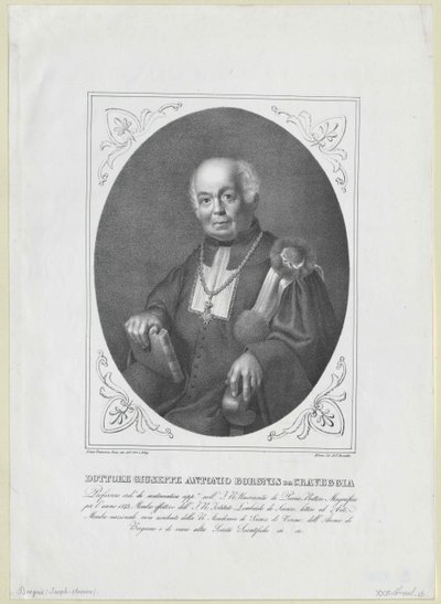 Giuseppe Antonio Borgnis von Artist Unknown