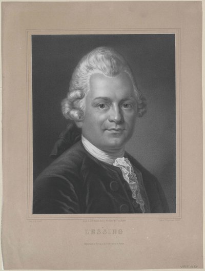 Gotthold Ephraim Lessing von Artist Unknown