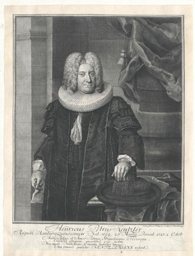 Henry Peter Kentzler von Artist Unknown