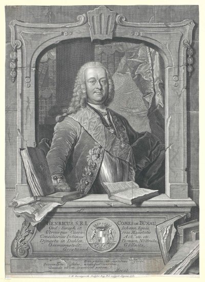 Heinrich Graf von Bünau von Artist Unknown