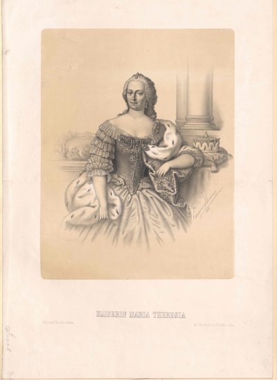 Heilige Römische Kaiserin Maria Theresia von Artist Unknown