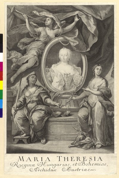 Heilige Römische Kaiserin Maria Theresia von Artist Unknown
