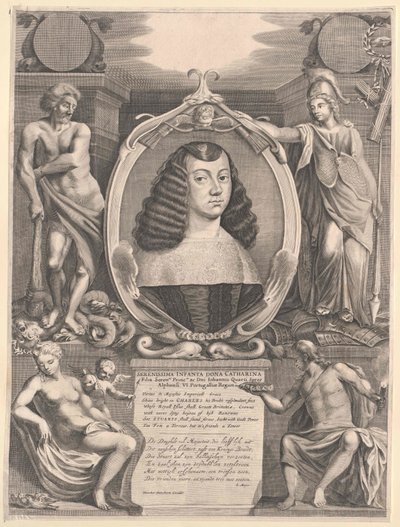 Infanta von Portugal Katharina von Artist Unknown