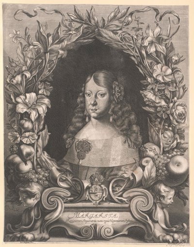 Infantin von Spanien Margarete Theresia von Artist Unknown